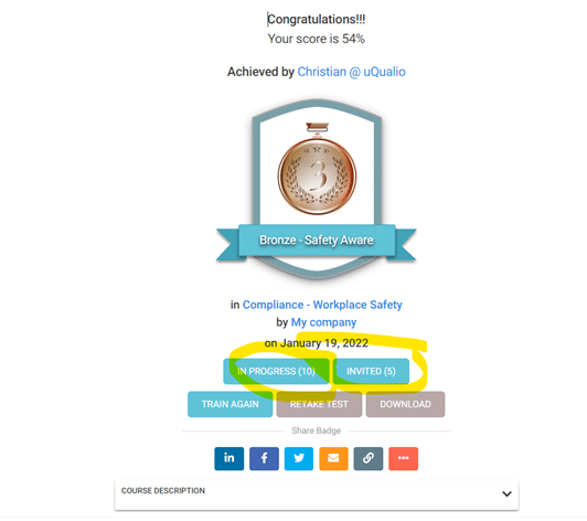 uQualio badge
