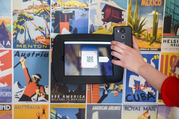 QR codes and JIT training