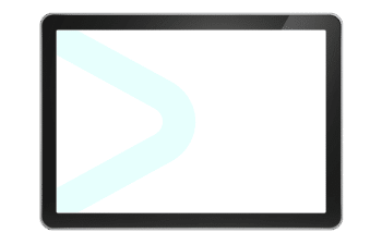 tablet with uQualio icon Fill