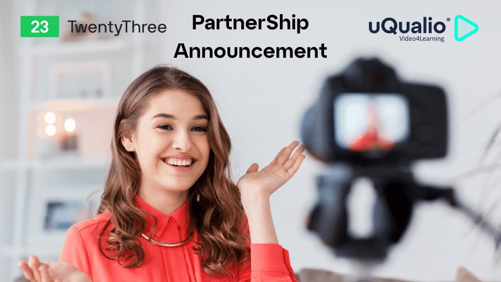 uQualio partners with TwentyThree to strengthen video learning