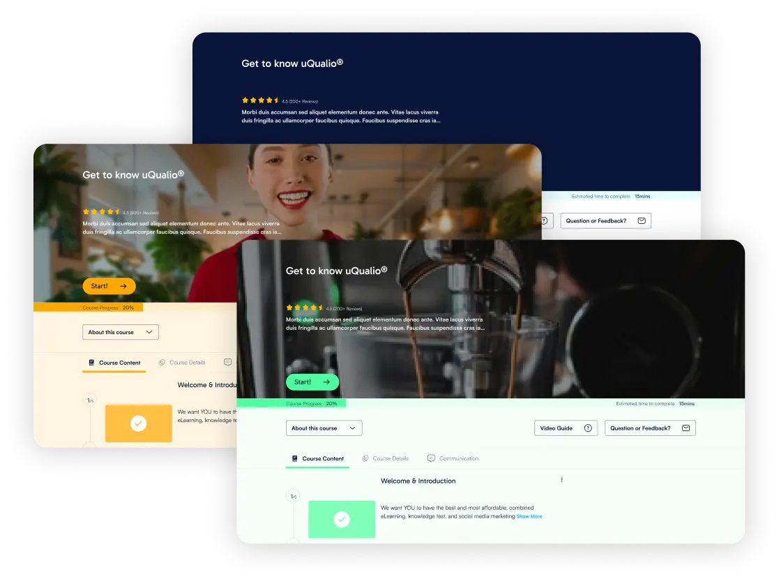uQualio branding options asset