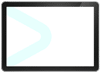 tablet with uQualio icon Fill