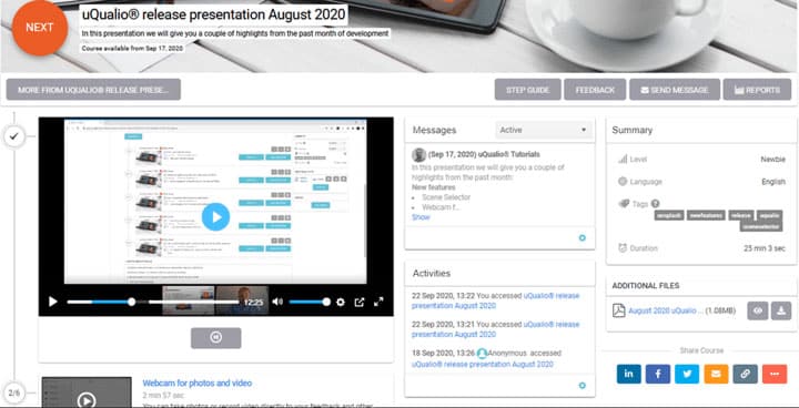uQualio® as a DML Enabler
