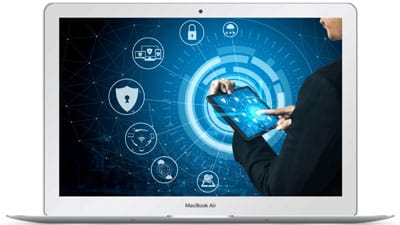Guy with tablet