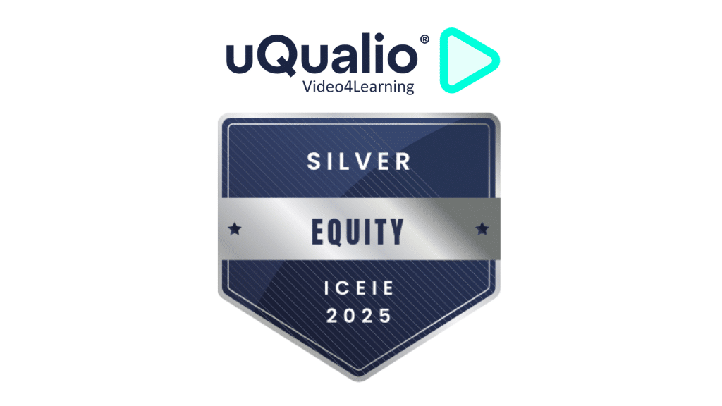 uQualio Video4Learning Silver Equity badge for ICEIE 2025